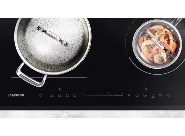 Индукционная варочная панель SAMSUNG NZ64R3747BK/WT — купить в Кишинёве | Варочные панели | Hi-Tech Moldova