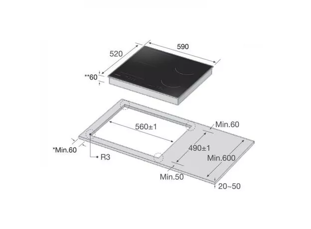 Индукционная варочная панель SAMSUNG NZ64R3747BK/WT — купить в Кишинёве | Варочные панели | Hi-Tech Moldova