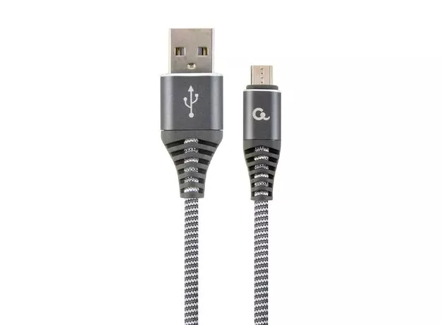 Cablu USB Cablexpert microUSB 1m (CC-USB2B-AMmBM-1M-WB2) — cumpără în Chișinău | microUSB | Hi-Tech Moldova