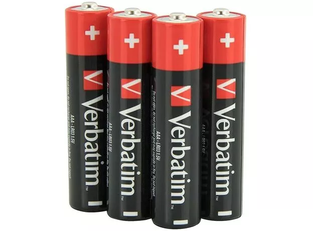 Baterie Verbatim Alcaline Battery AAA 4 Pack Hangcard — cumpără în Chișinău | Baterii și acumulatoare | Hi-Tech Moldova