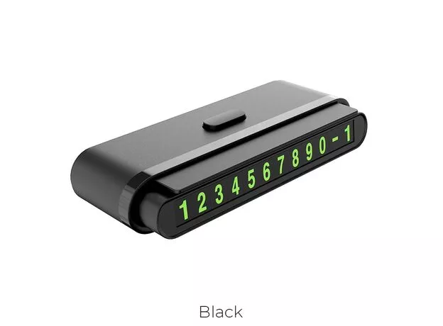 Suport numar de telefon p/u parcare temporara HOCO CPH19, Black — cumpără în Chișinău | Produse auto | Hi-Tech Moldova