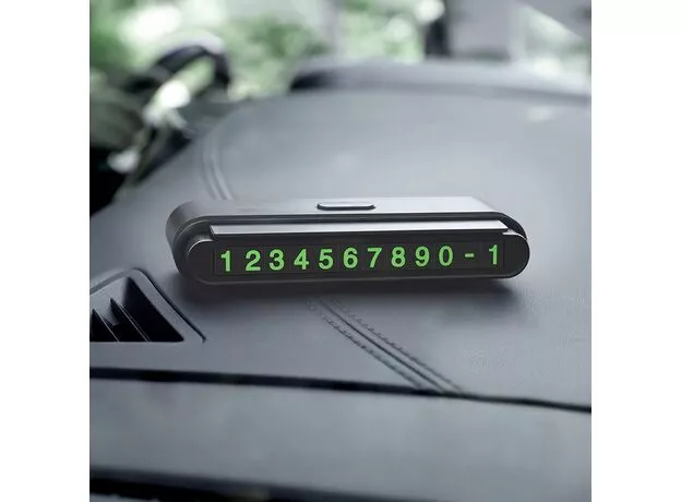 Suport numar de telefon p/u parcare temporara HOCO CPH19, Black — cumpără în Chișinău | Produse auto | Hi-Tech Moldova