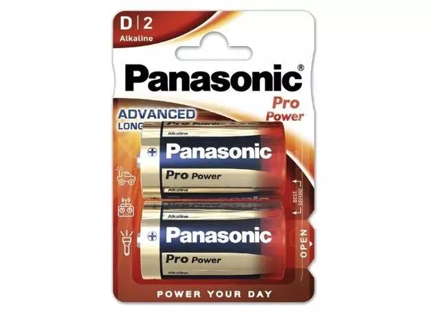 Батарейка PANASONIC LR20XEG/2BP — купить в Кишинёве | Батарейки и аккумуляторы | Hi-Tech Moldova