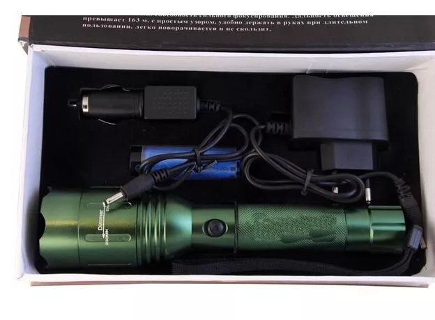 Lanterna 801D-FA, P20, 1x18650, focus, 220V+12V — cumpără în Chișinău | Lanterne | Hi-Tech Moldova