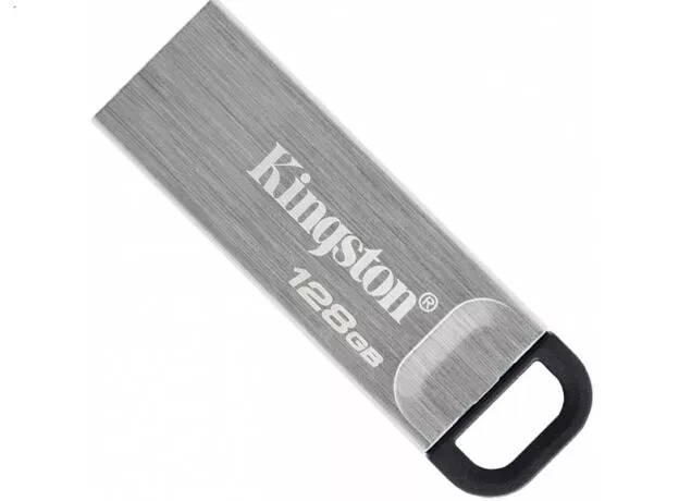Flash USB 3.2 Kingston 128GB DataTraveler Kyson (DTKN/128GB), Silver — cumpără în Chișinău | Unități USB | Hi-Tech Moldova