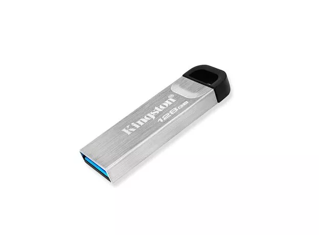 Flash USB 3.2 Kingston 128GB DataTraveler Kyson (DTKN/128GB), Silver — cumpără în Chișinău | Unități USB | Hi-Tech Moldova