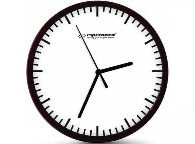 Ceas de perete Esperanza Budapest EHC010W white, 20cm — cumpără în Chișinău | Rame foto, ceasuri | Hi-Tech Moldova