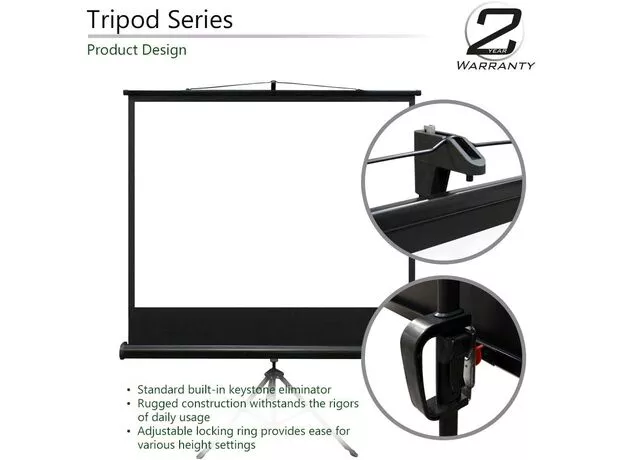 Ecran proiector Elite Screens 100" (16:9) 222x125 cm (T100UWH) — cumpără în Chișinău | Ecrane de proiecţie | Hi-Tech Moldova