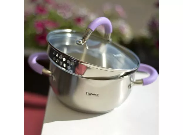 Cratita Fissman Annette 5480 2.0l (18x9cm)+capac sticla — cumpără în Chișinău | Cratițe | Hi-Tech Moldova