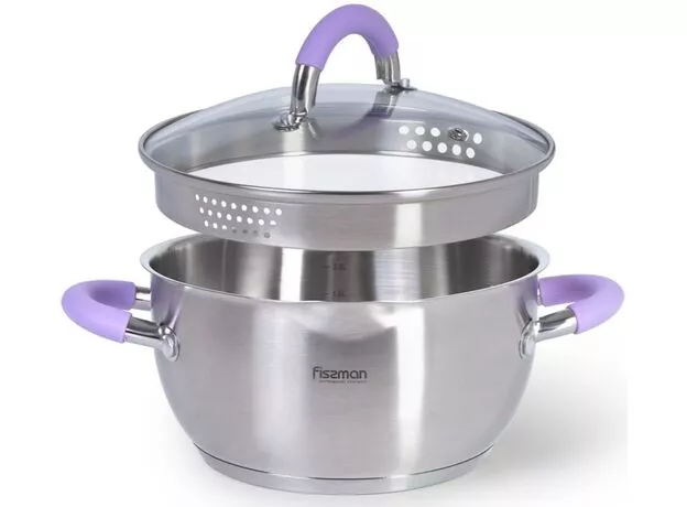 Cratita Fissman Annette 5480 2.0l (18x9cm)+capac sticla — cumpără în Chișinău | Cratițe | Hi-Tech Moldova