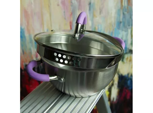 Cratita Fissman Annette 5480 2.0l (18x9cm)+capac sticla — cumpără în Chișinău | Cratițe | Hi-Tech Moldova
