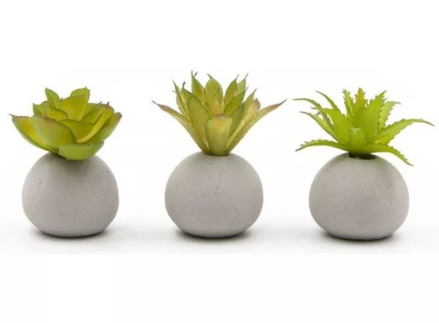 Planta suculenta artificiala in ghiveci Vicko 7.5 cm,(1468-00004) — cumpără în Chișinău | Vaze, flori, figurine, tablouri | Hi-Tech Moldova