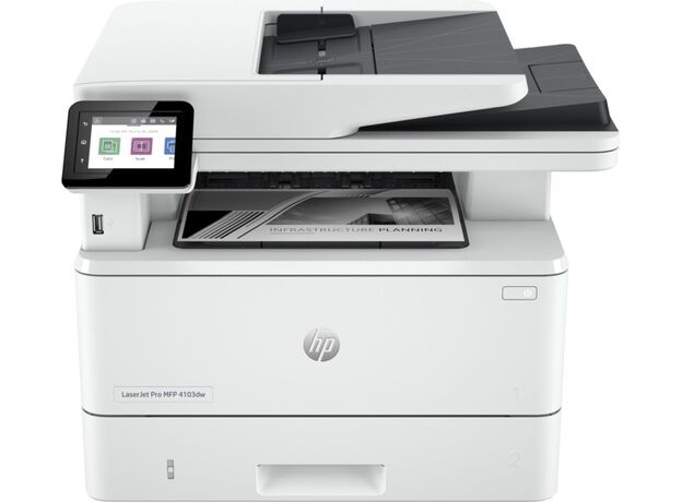 Multifunctionala HP LaserJet Pro 4103dw, White (2Z627A) — cumpără în Chișinău | Laser | Hi-Tech Moldova