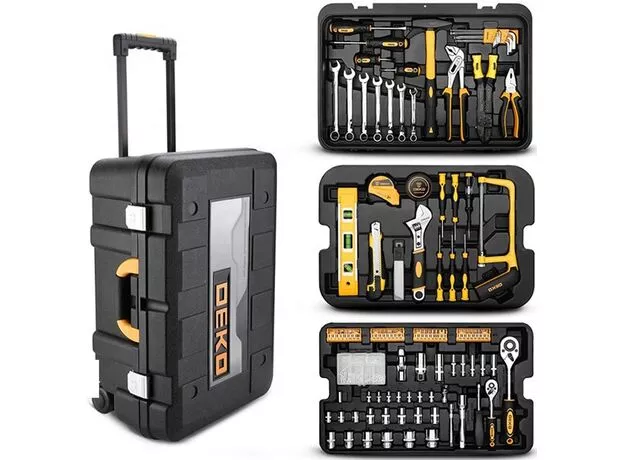Set de unelte manuale Deko DKMT258 — cumpără în Chișinău | Unelte și consumabile | Hi-Tech Moldova