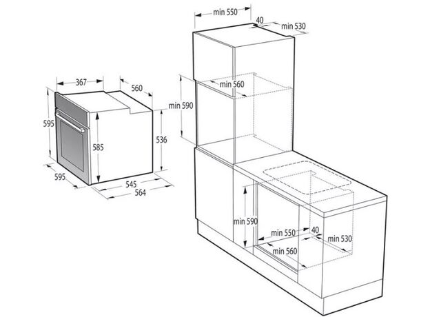 Cuptor incorporabil Gorenje BSA6747DGWI — cumpără în Chișinău | Cuptoare Incorporabile | Hi-Tech Moldova