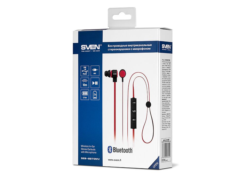 Наушники беспроводные bluetooth sven. Sven Seb-b270mv. Seb-b270mv. Sven Seb-b270mv Bluetooth 4.1.